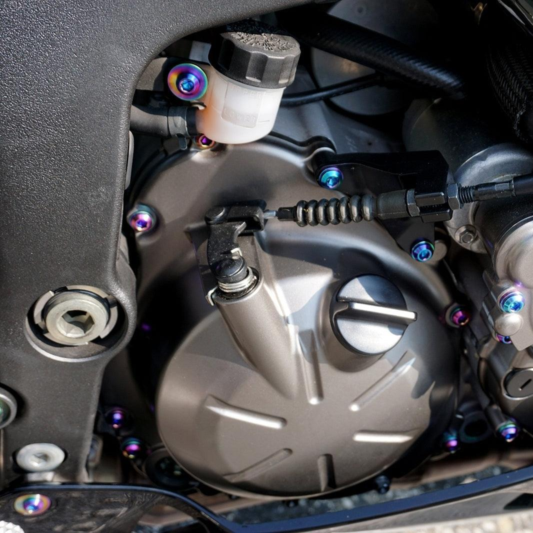 ZSPEC Titanium Dress Up Bolts® Fastener Kit for the Kawasaki Ninja 636 ZX6R