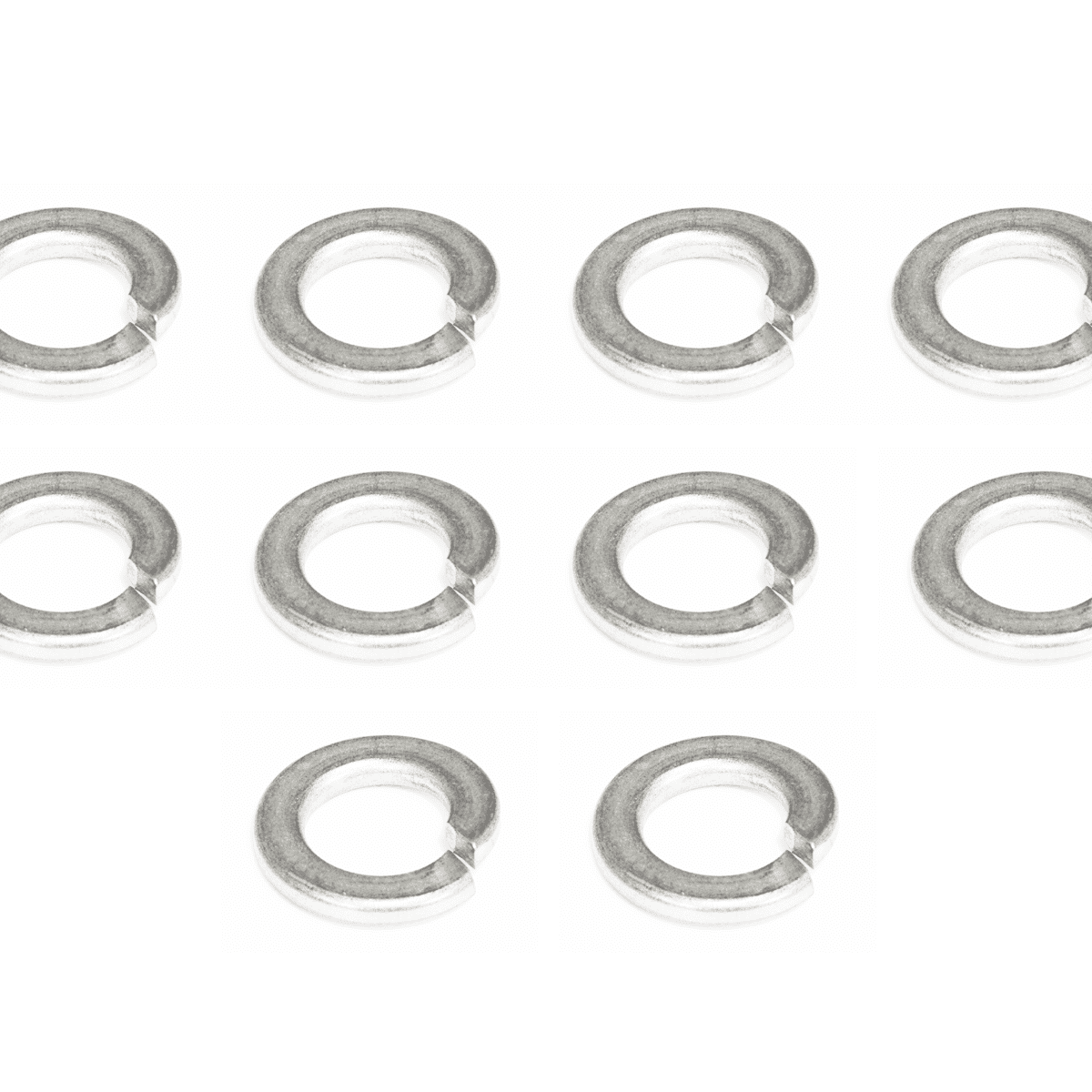ZSPEC M5 Lock Washers, SUSS304 Stainless, 10-Pack