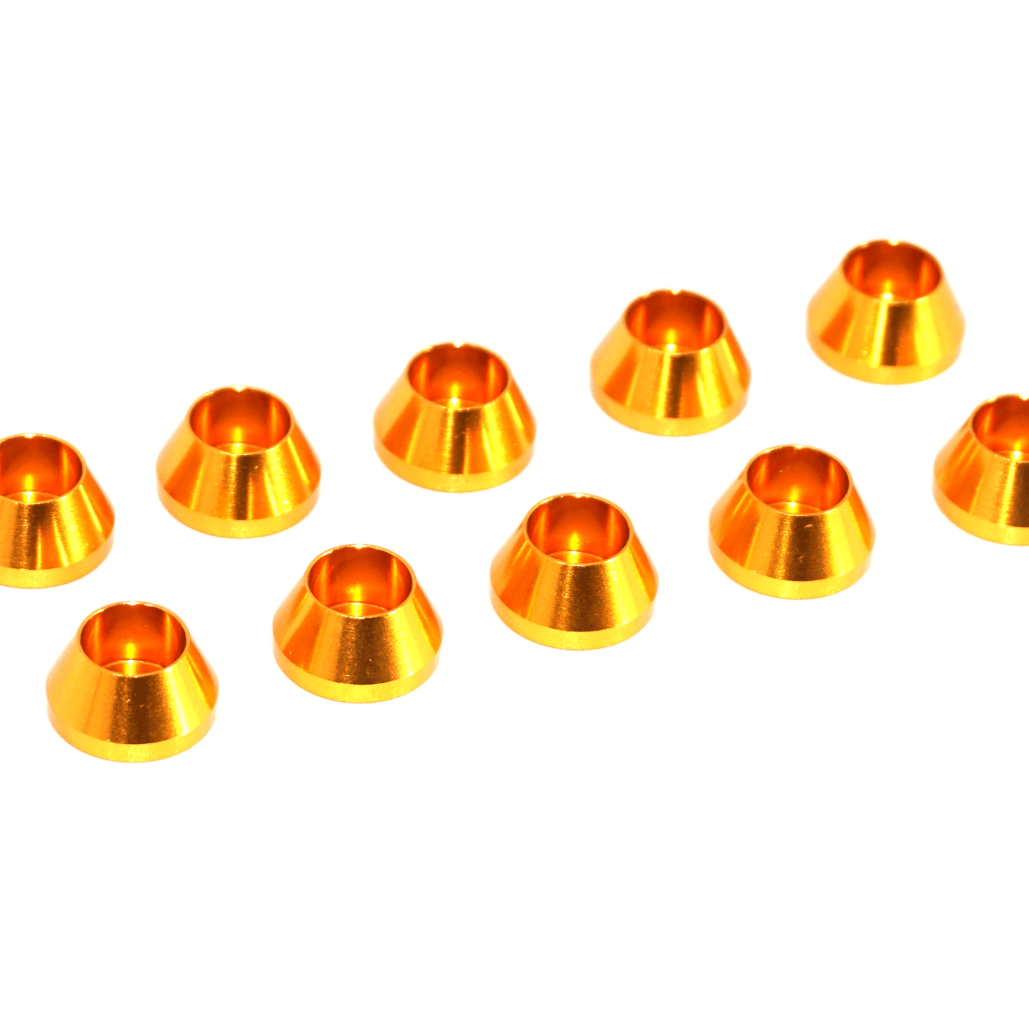 ZSPEC M2 Angled Cup Finish Washers for SHSC Socket-Cap Fasteners, 10-Pack