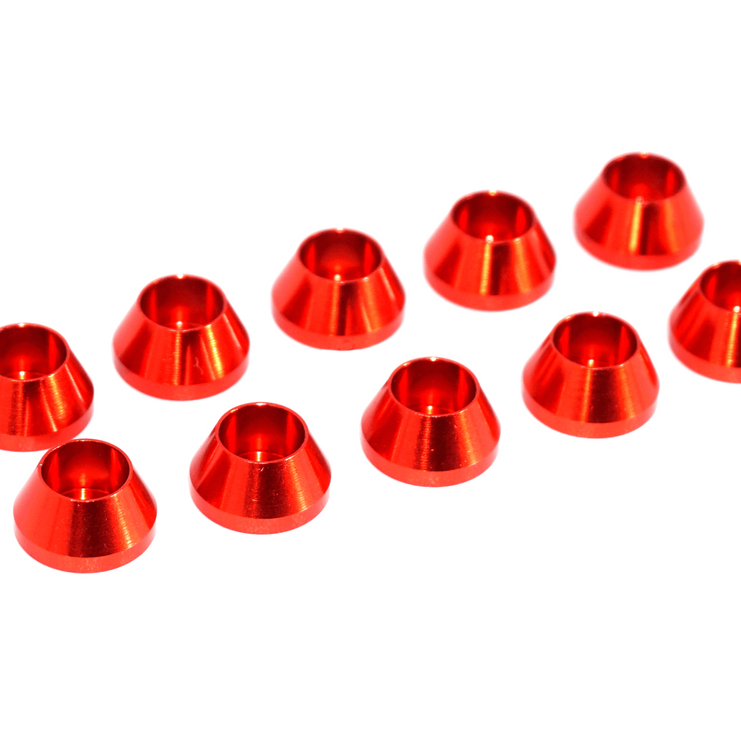 ZSPEC M2 Angled Cup Finish Washers for SHSC Socket-Cap Fasteners, 10-Pack