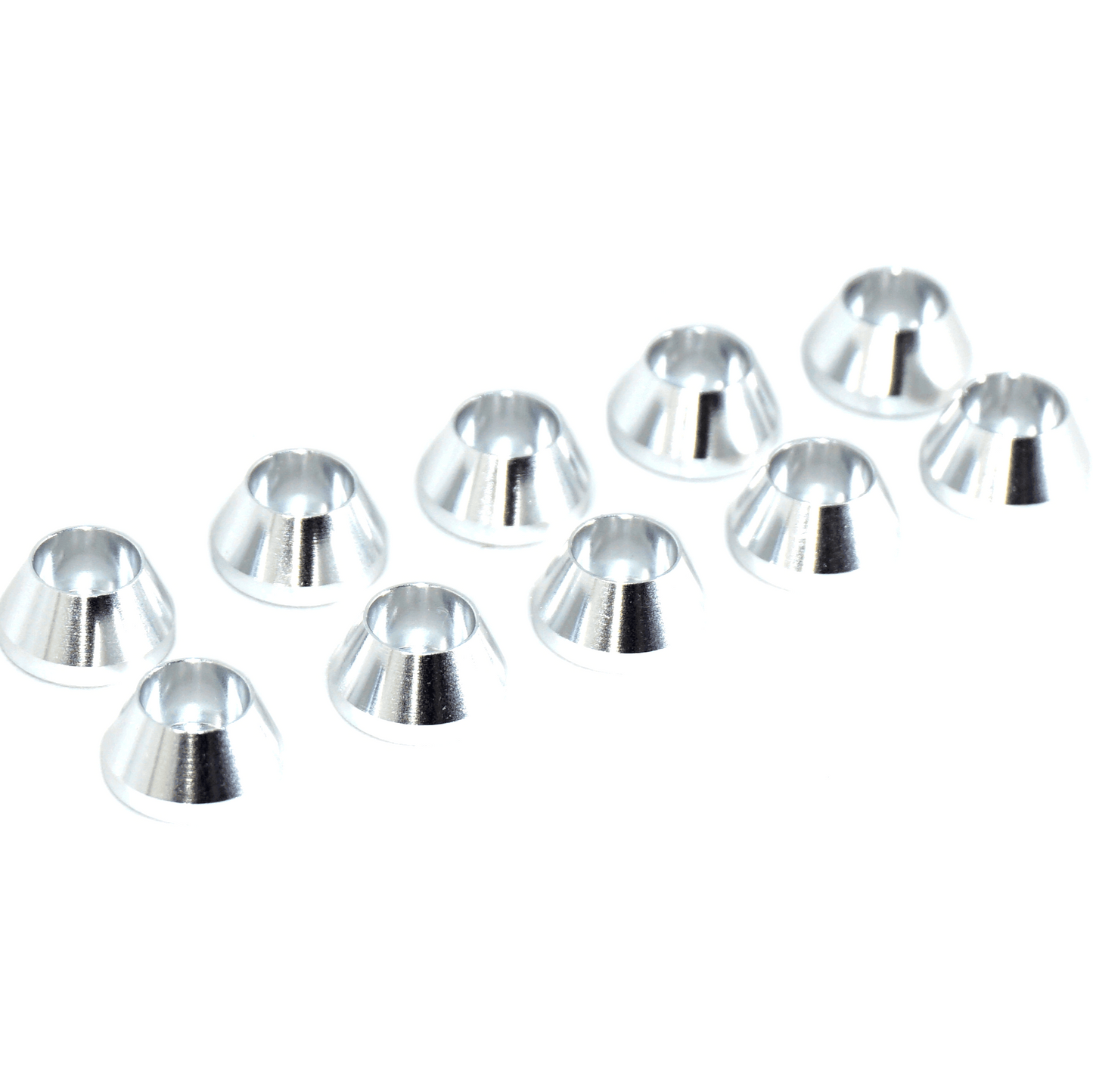 ZSPEC M3 Angled Cup Finish Washers for SHSC Socket-Cap Fasteners, 10-Pack