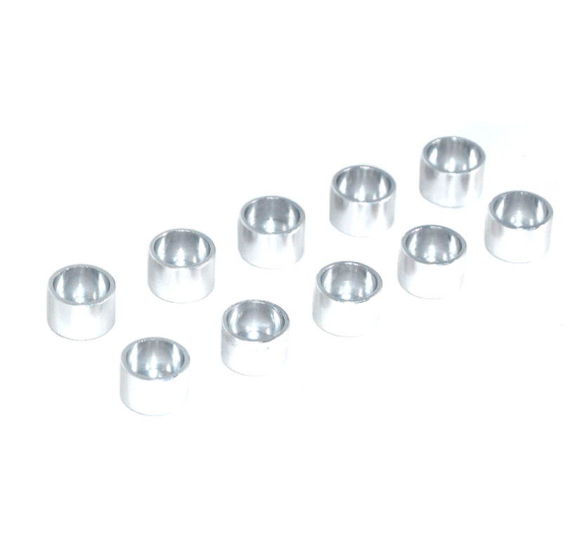 ZSPEC Billet Straight Cup Finish Washers for M2 SHSC Socket-Cap Fasteners, 10-Pack