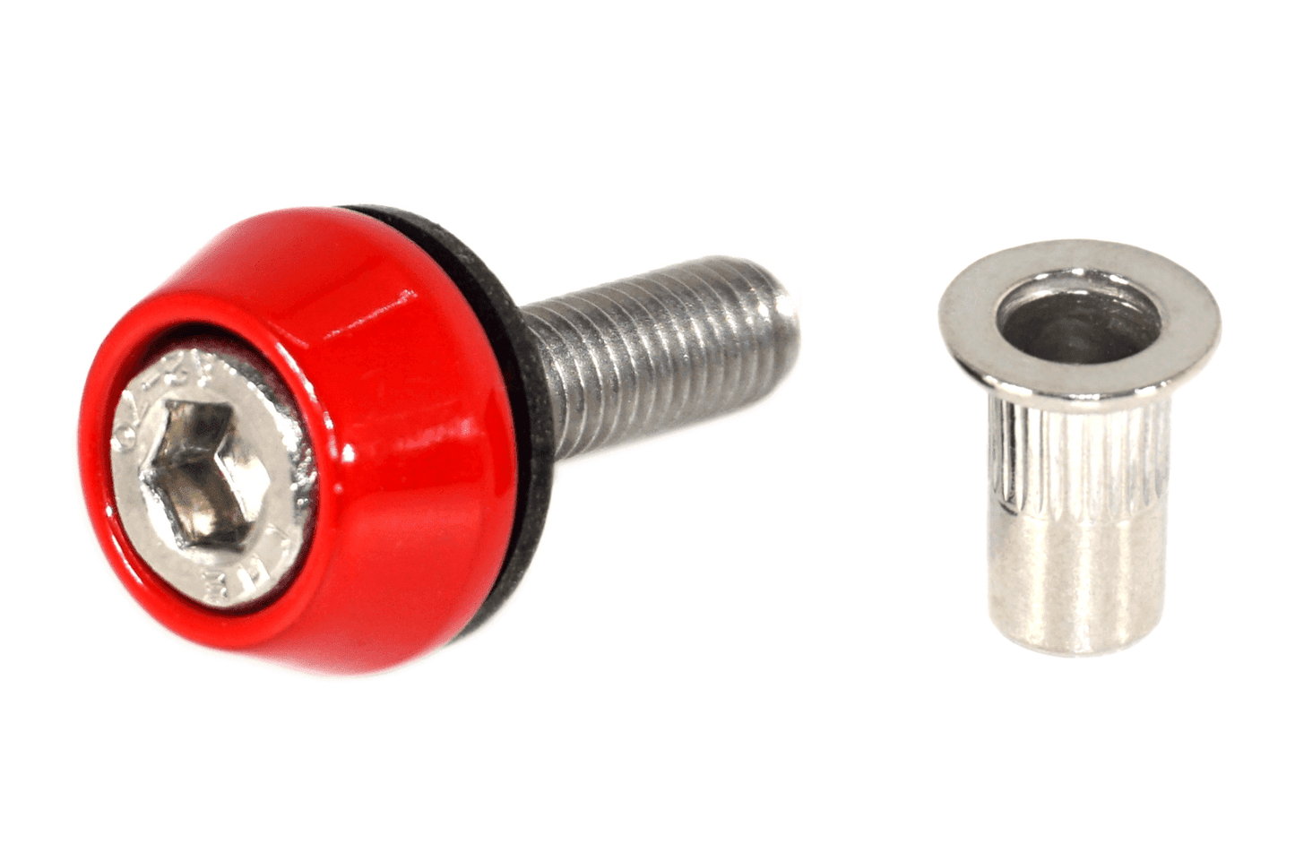 ZSPEC Body Kit Fastener, M5x20mm Stainless & Billet w/Rivet Nut, Per Each