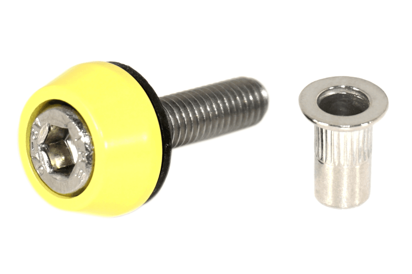 ZSPEC Body Kit Fastener, M5x20mm Stainless & Billet w/Rivet Nut, Per Each