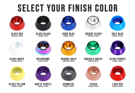 ZSPEC Dress Up Bolts® Trunk/Hatch Lift-Gate Fasteners for Mazda CX-3/CX-5/CX-9, Stainless & Billet