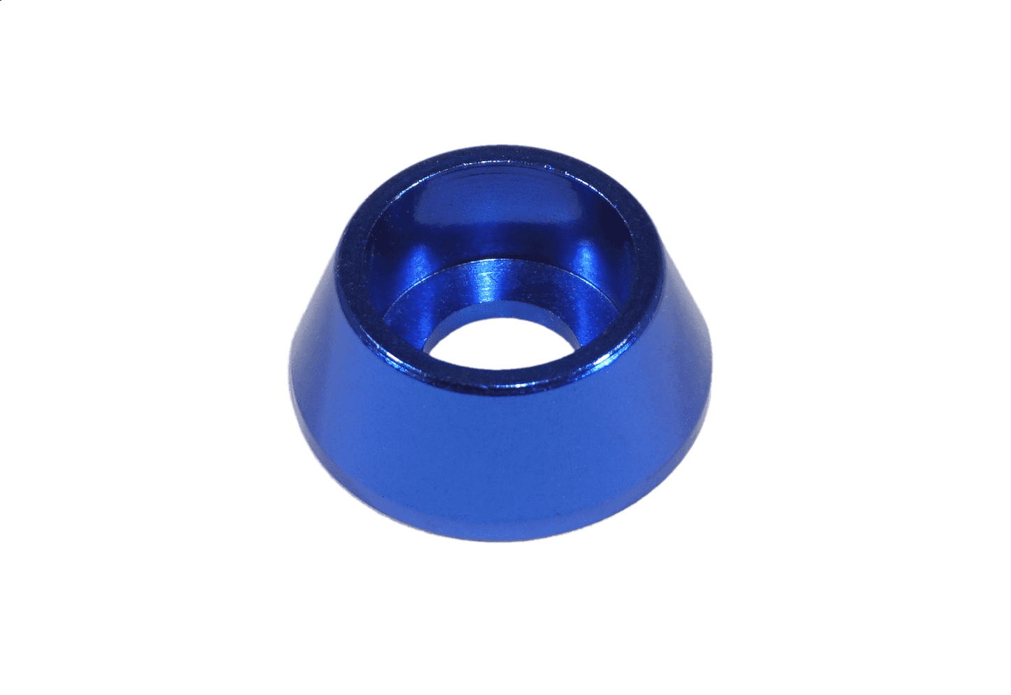 ZSPEC M10 Billet Angled Cup Finish Washers for SHSC Socket-Cap Fasteners, Billet, 10-Pack