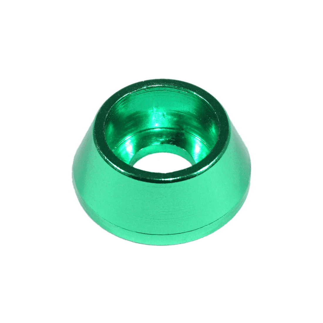 ZSPEC M10 Billet Angled Cup Finish Washers for SHSC Socket-Cap Fasteners, Billet, 10-Pack