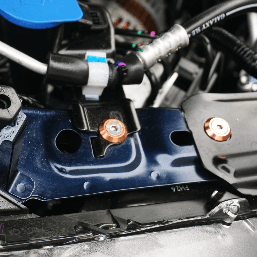 ZSPEC "Stage 3" Dress Up Bolts® Fastener Kit for '14-17 Mazda3 2.0L, Stainless & Billet