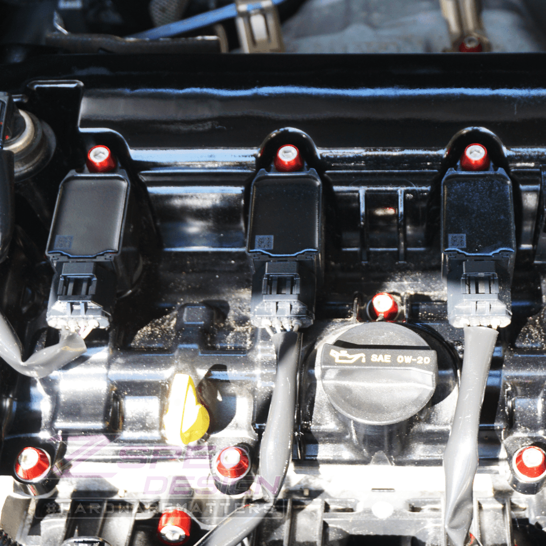 ZSPEC "Stage 3" Dress Up Bolts® Fastener Kit for '14-20 Mazda6 2.5L, Stainless & Billet