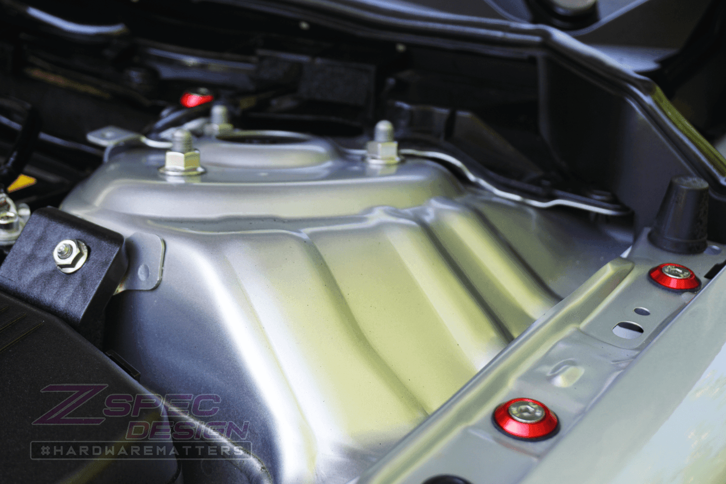 ZSPEC "Stage 3" Dress Up Bolts® Fastener Kit for '14-20 Mazda6 2.5L, Stainless & Billet