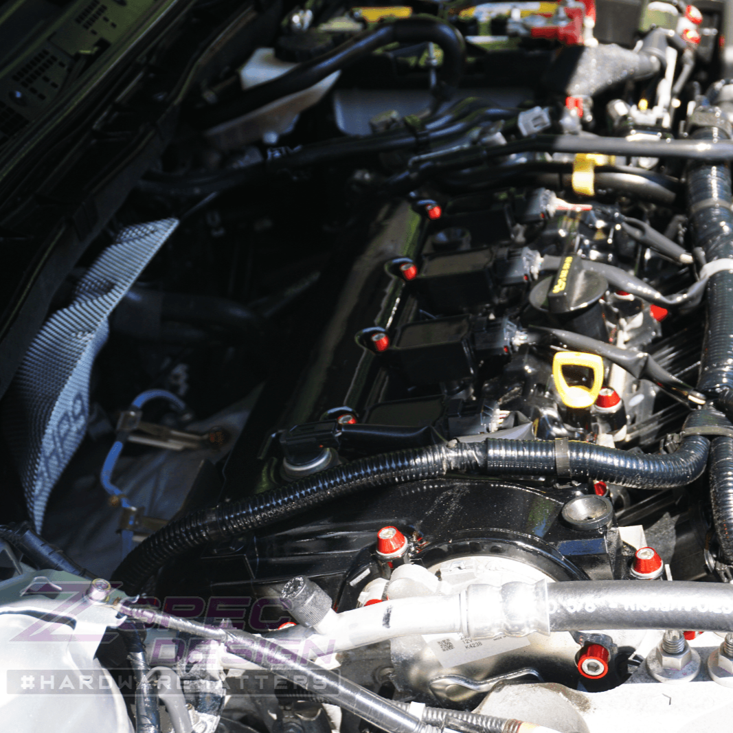 ZSPEC "Stage 3" Dress Up Bolts® Fastener Kit for '14-20 Mazda6 2.5L, Stainless & Billet