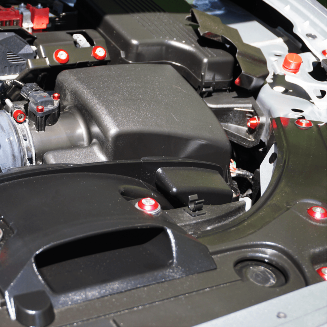 ZSPEC "Stage 3" Dress Up Bolts® Fastener Kit for '14-20 Mazda6 2.5L, Stainless & Billet