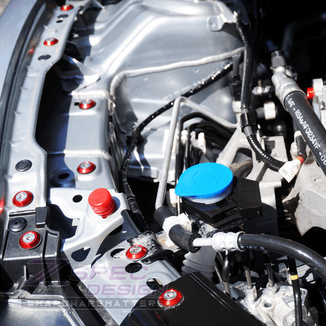 ZSPEC "Stage 3" Dress Up Bolts® Fastener Kit for '14-20 Mazda6 2.5L, Stainless & Billet