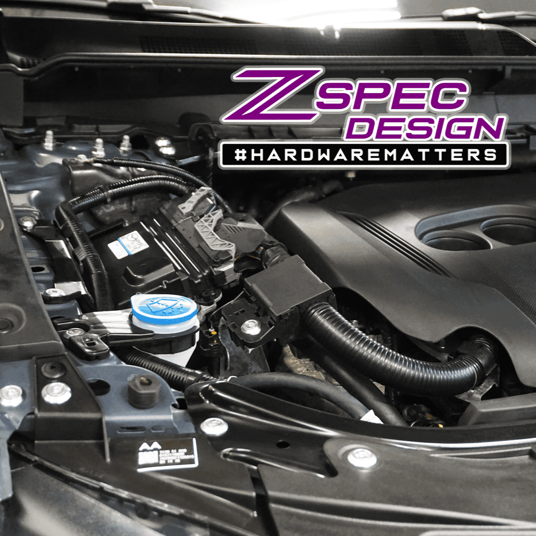 ZSPEC "Stage 2" Dress Up Bolts® Fastener Kit for '17-23 Mazda CX-5, Stainless & Billet