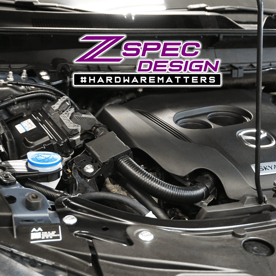 ZSPEC "Stage 1" Dress Up Bolts® Fastener Kit for '16-23 Mazda CX-9, Stainless & Billet