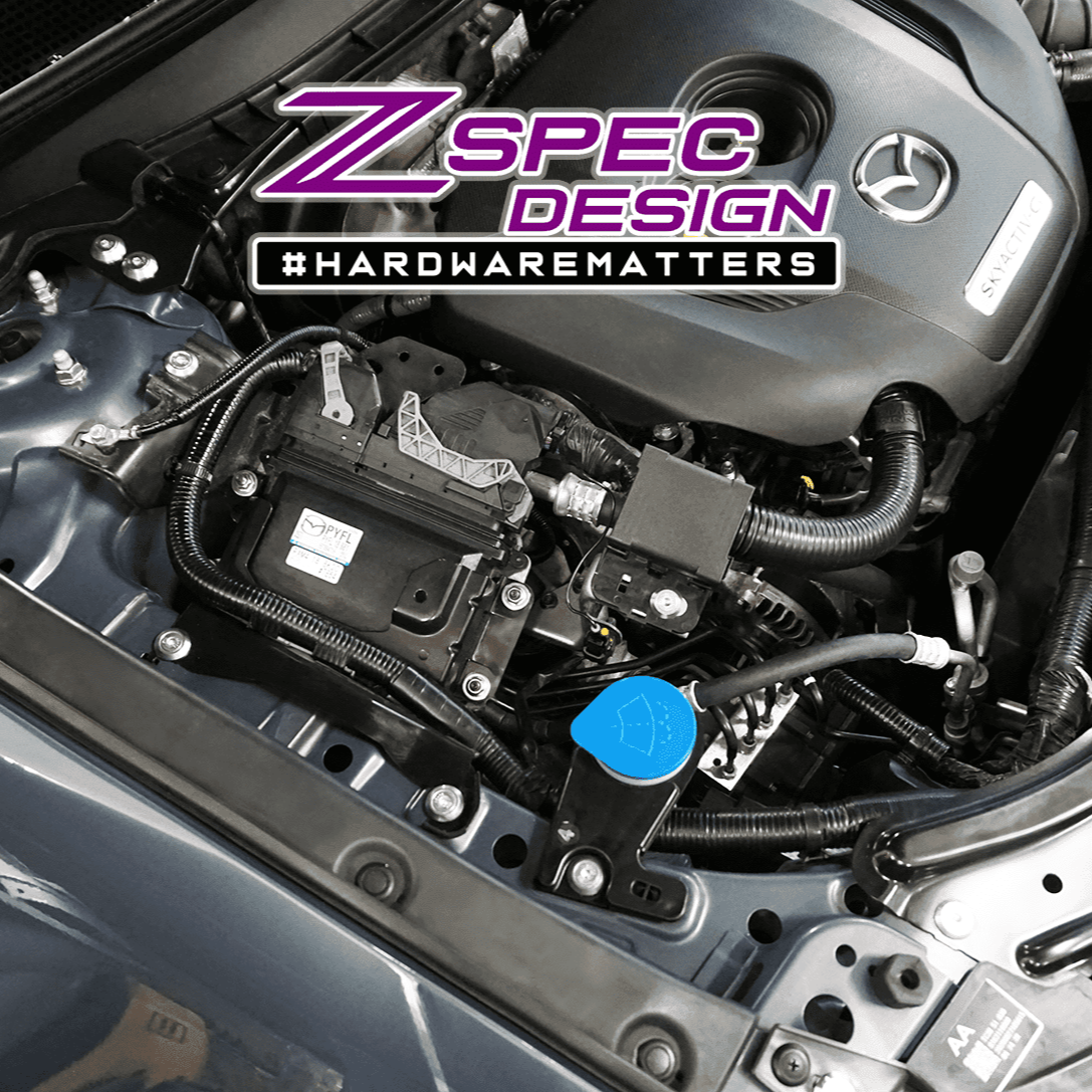 ZSPEC "Stage 2" Dress Up Bolts® Fastener Kit for '16-23 Mazda CX-9, Stainless & Billet