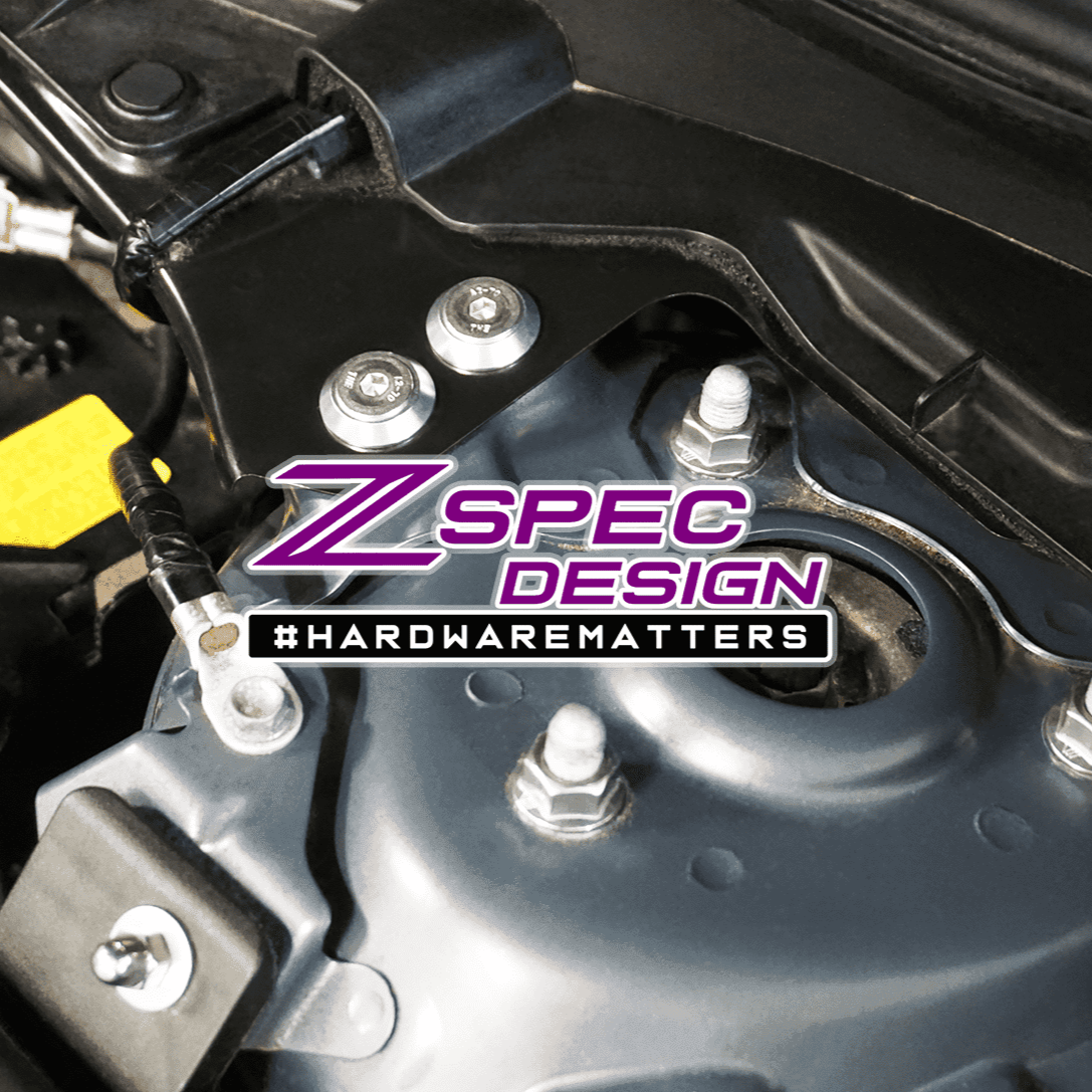 ZSPEC "Stage 2" Dress Up Bolts® Fastener Kit for '16-23 Mazda CX-9, Stainless & Billet