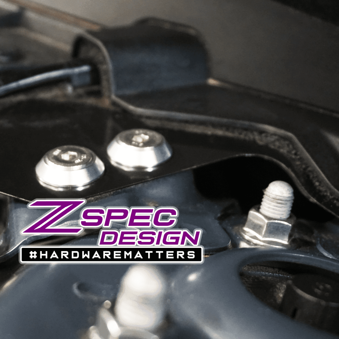 ZSPEC "Stage 2" Dress Up Bolts® Fastener Kit for '17-23 Mazda CX-5, Stainless & Billet