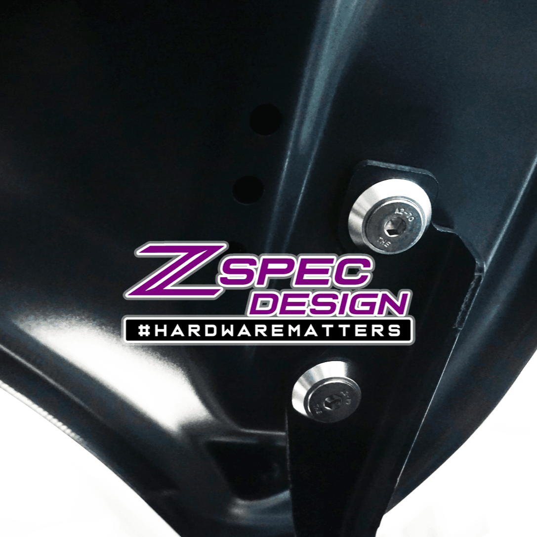 ZSPEC "Stage 1" Dress Up Bolts® Fastener Kit for '17-23 Mazda CX-5, Stainless & Billet