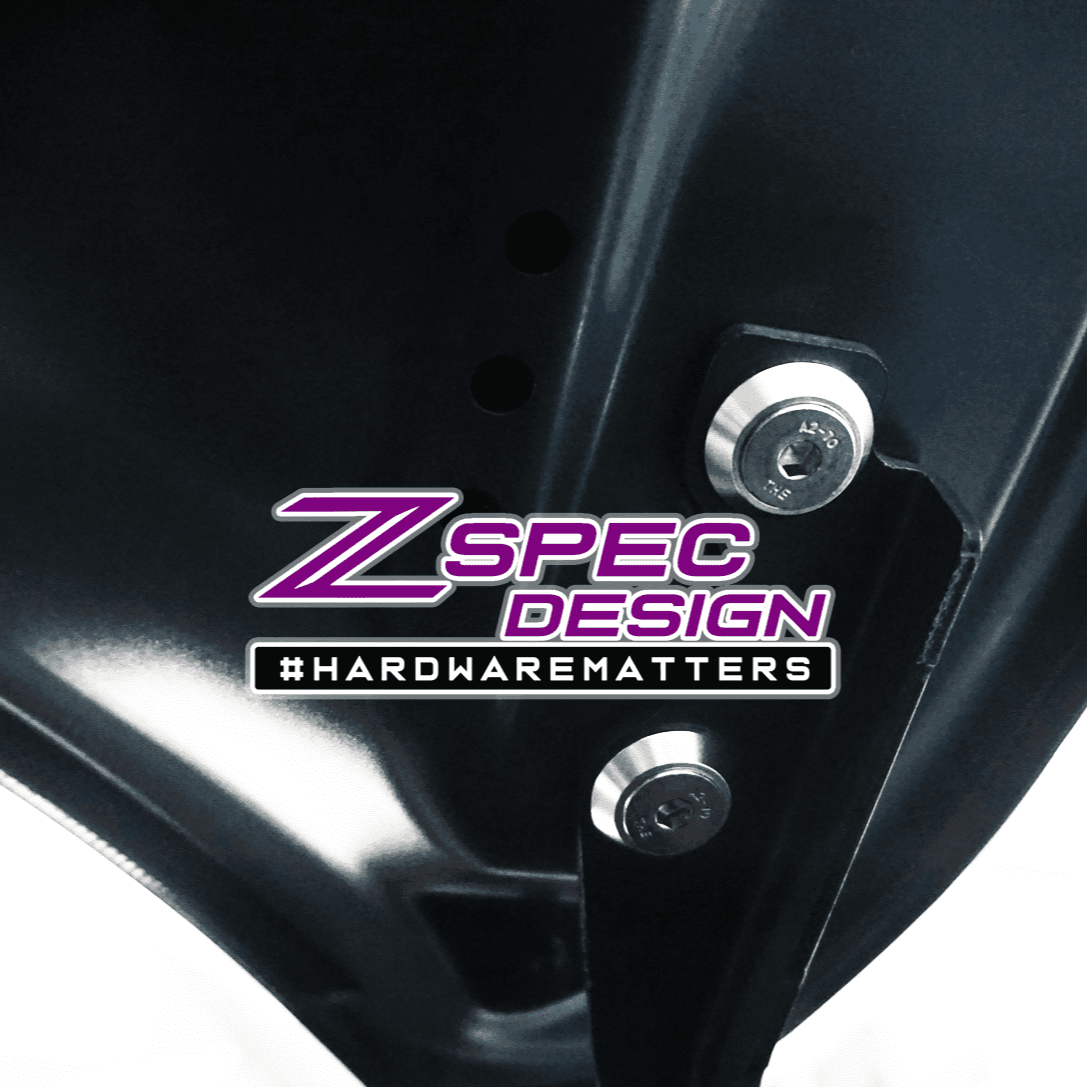 ZSPEC "Stage 2" Dress Up Bolts® Fastener Kit for '17-23 Mazda CX-5, Stainless & Billet