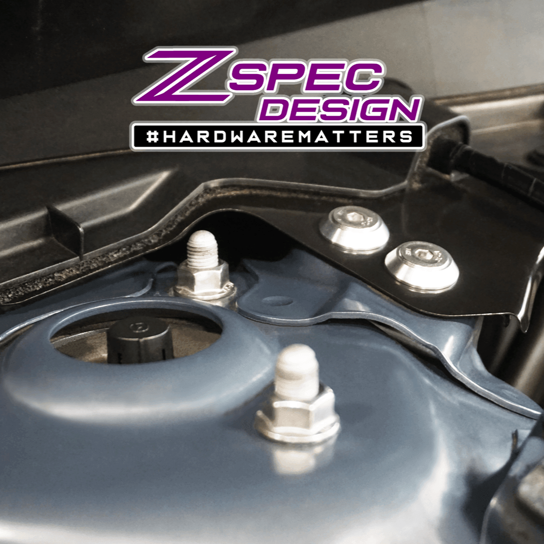 ZSPEC "Stage 1" Dress Up Bolts® Fastener Kit for '16-23 Mazda CX-9, Stainless & Billet