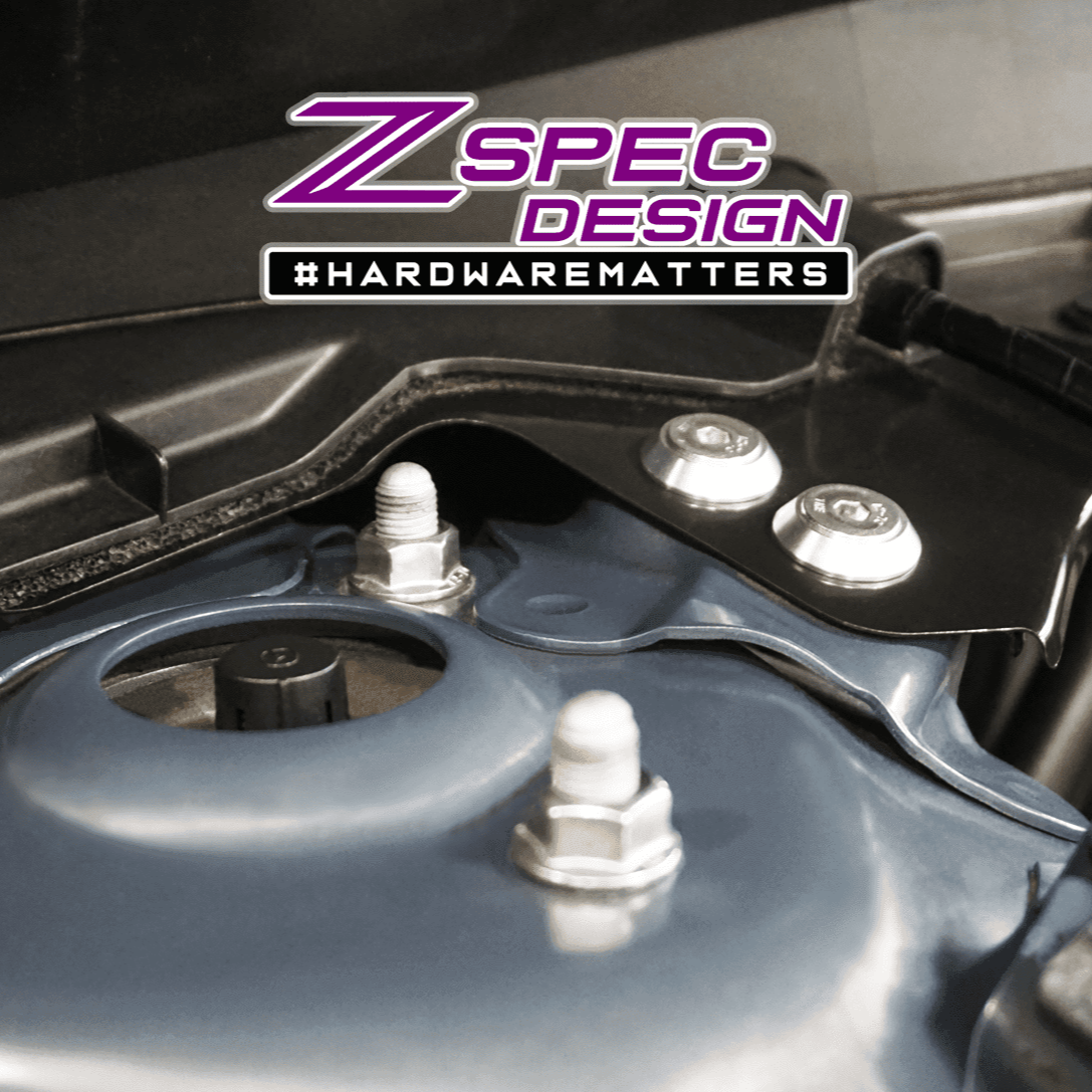 ZSPEC "Stage 2" Dress Up Bolts® Fastener Kit for '17-23 Mazda CX-5, Stainless & Billet