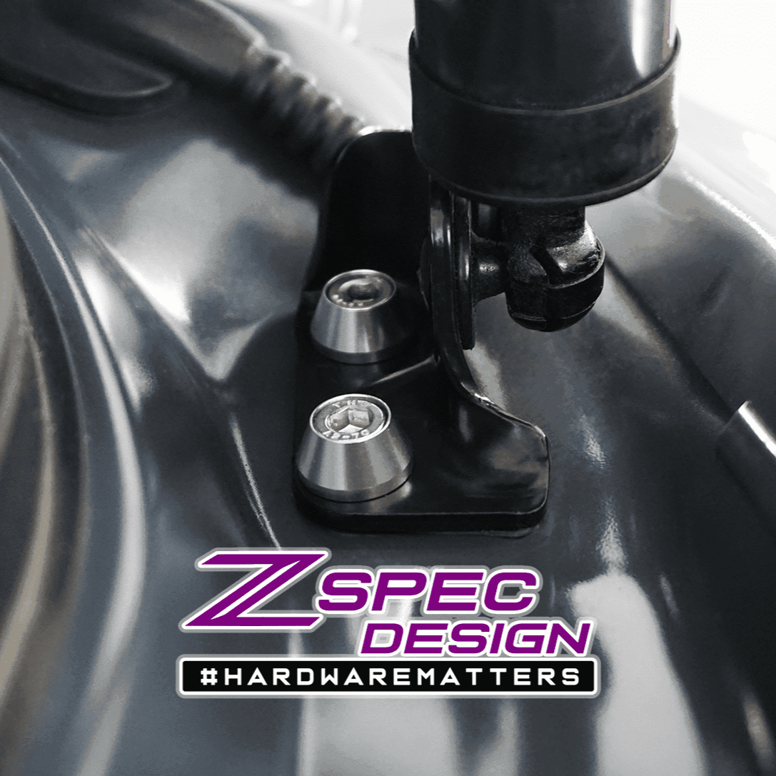 ZSPEC "Stage 2" Dress Up Bolts® Fastener Kit for '17-23 Mazda CX-5, Stainless & Billet