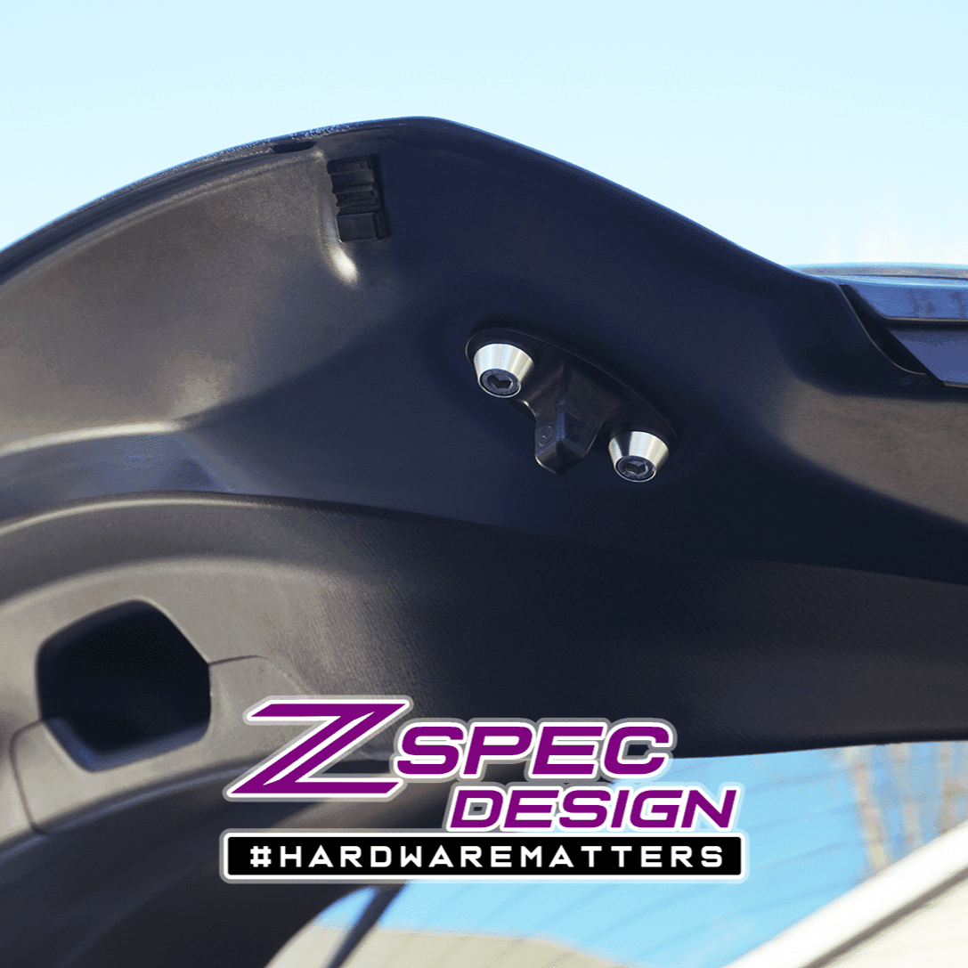 ZSPEC "Stage 2" Dress Up Bolts® Fastener Kit for '17-23 Mazda CX-5, Stainless & Billet