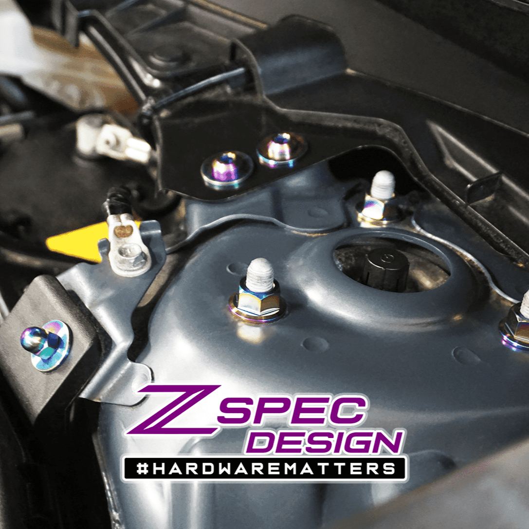 ZSPEC "Stage 2" Dress Up Bolts® Fastener Kit for '16-23 Mazda CX-9, Titanium