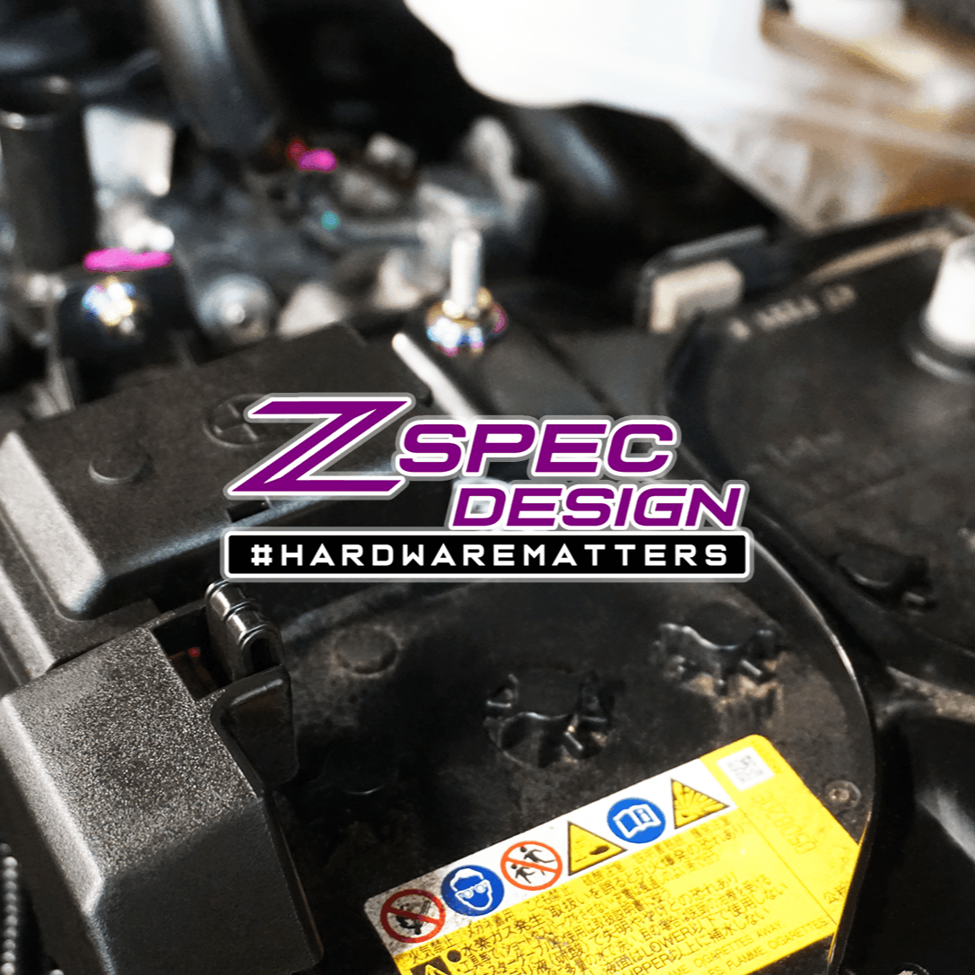 ZSPEC "Stage 2" Dress Up Bolts® Fastener Kit for '17-23 Mazda CX-5, Titanium