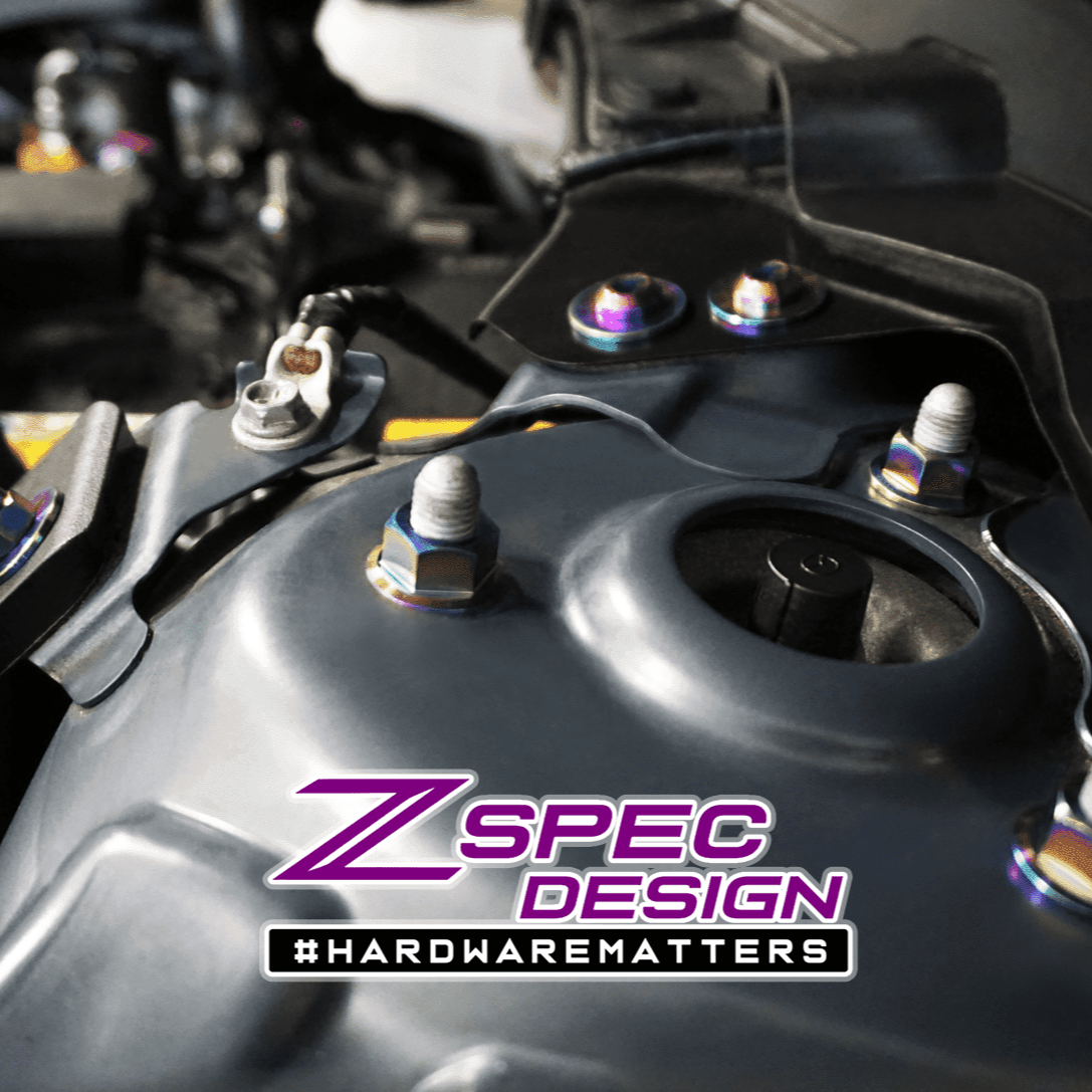 ZSPEC "Stage 2" Dress Up Bolts® Fastener Kit for '16-23 Mazda CX-9, Titanium