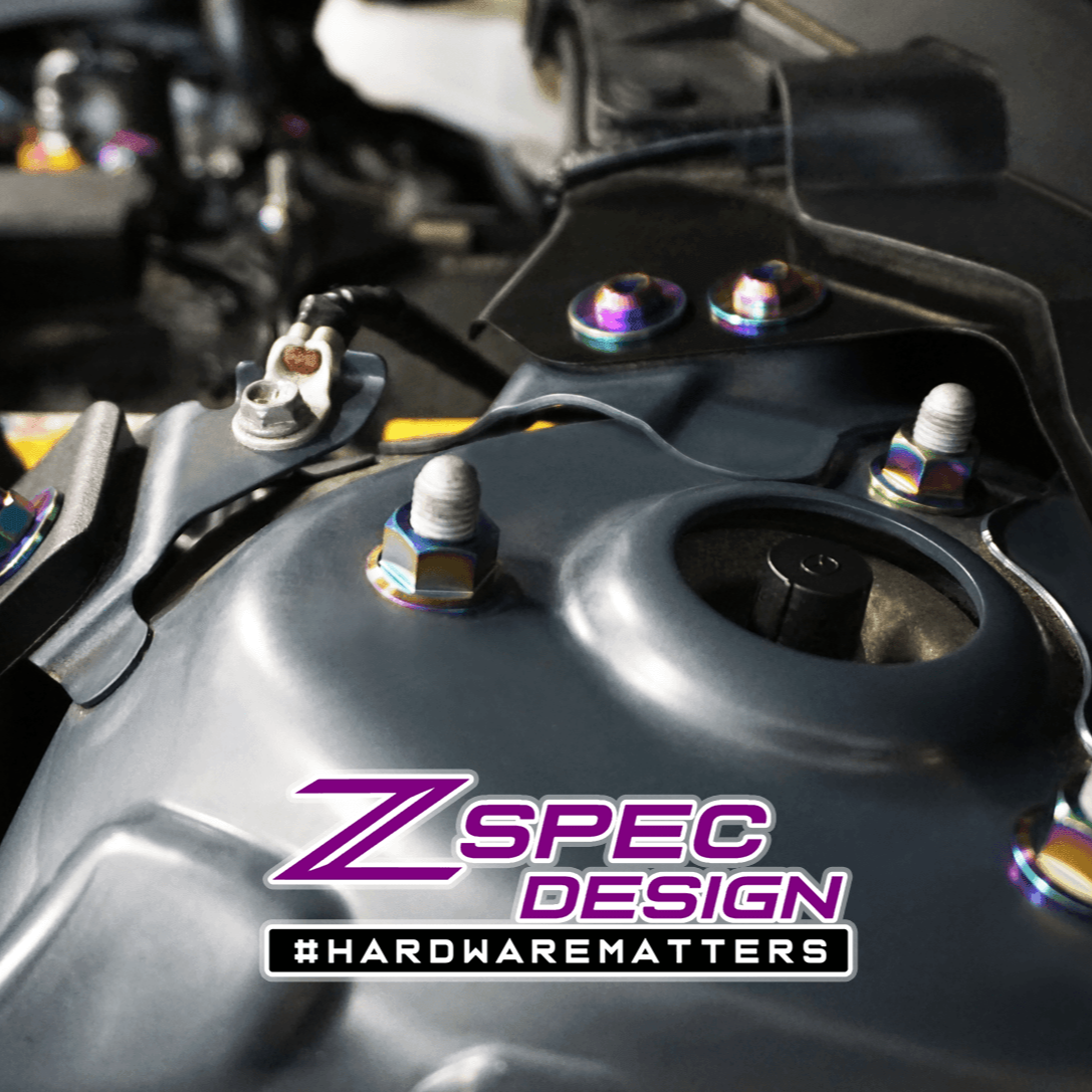 ZSPEC "Stage 2" Dress Up Bolts® Fastener Kit for '17-23 Mazda CX-5, Titanium