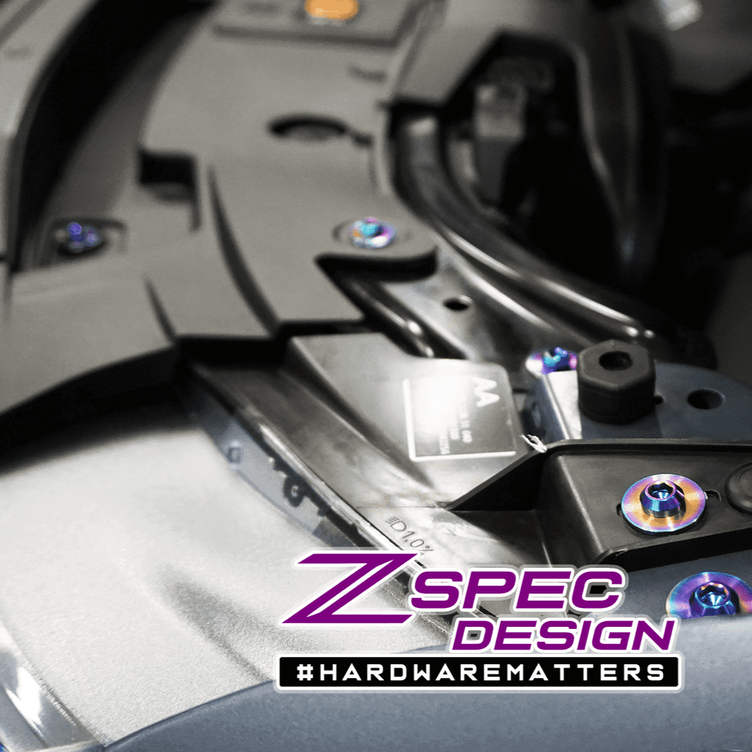 ZSPEC "Stage 2" Dress Up Bolts® Fastener Kit for '16-23 Mazda CX-9, Titanium