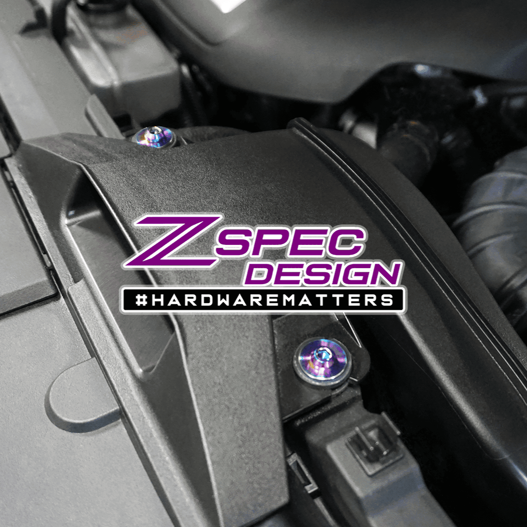 ZSPEC "Stage 2" Dress Up Bolts® Fastener Kit for '16-23 Mazda CX-9, Titanium