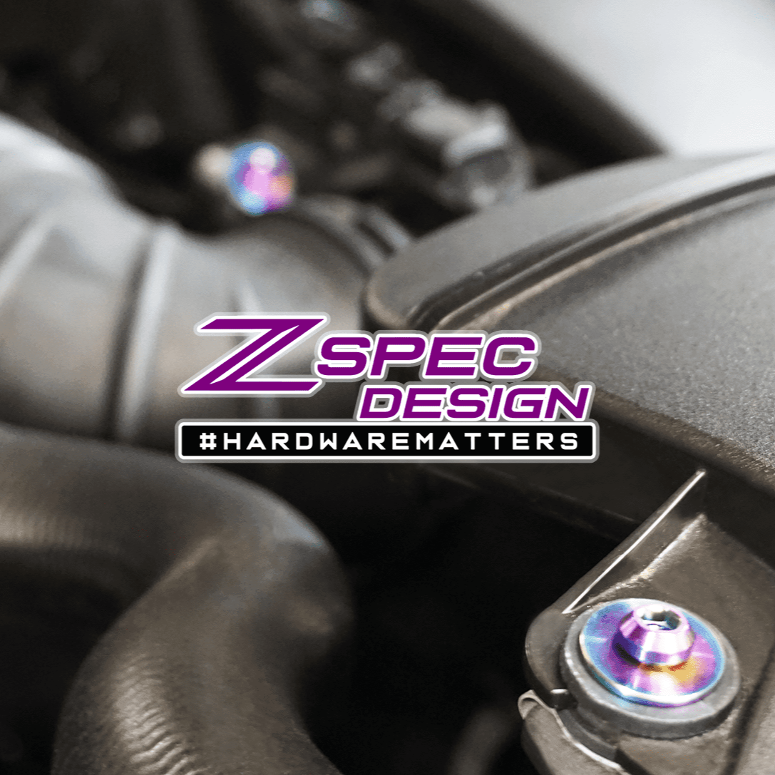ZSPEC "Stage 2" Dress Up Bolts® Fastener Kit for '16-23 Mazda CX-9, Titanium