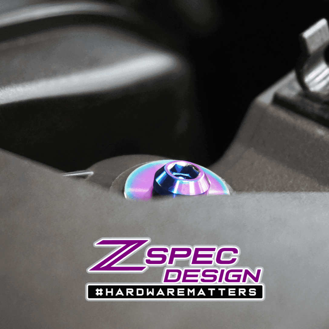ZSPEC "Stage 2" Dress Up Bolts® Fastener Kit for '16-23 Mazda CX-9, Titanium