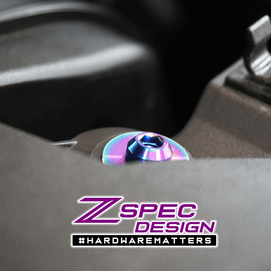 ZSPEC "Stage 2" Dress Up Bolts® Fastener Kit for '17-23 Mazda CX-5, Titanium