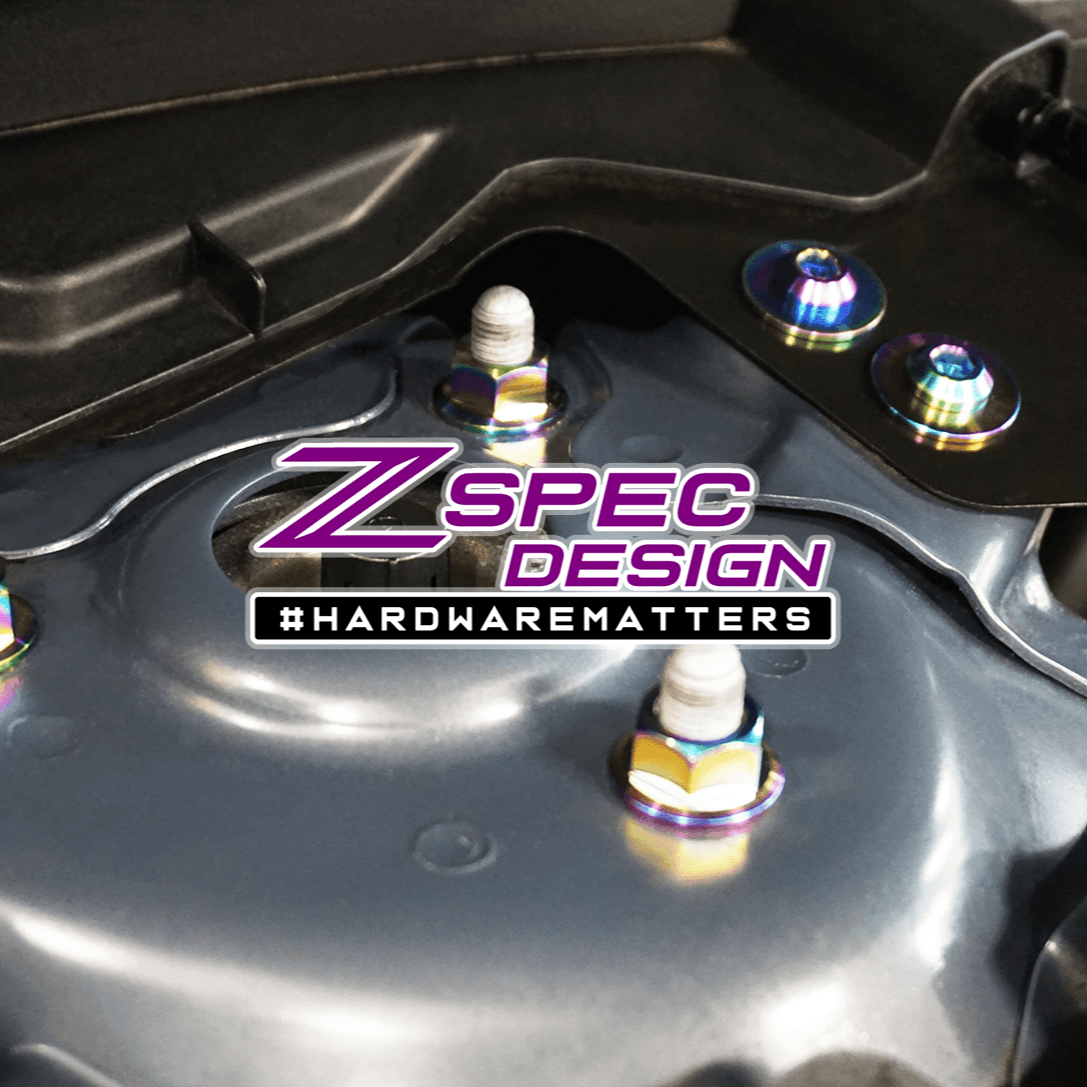 ZSPEC "Stage 2" Dress Up Bolts® Fastener Kit for '17-23 Mazda CX-5, Titanium