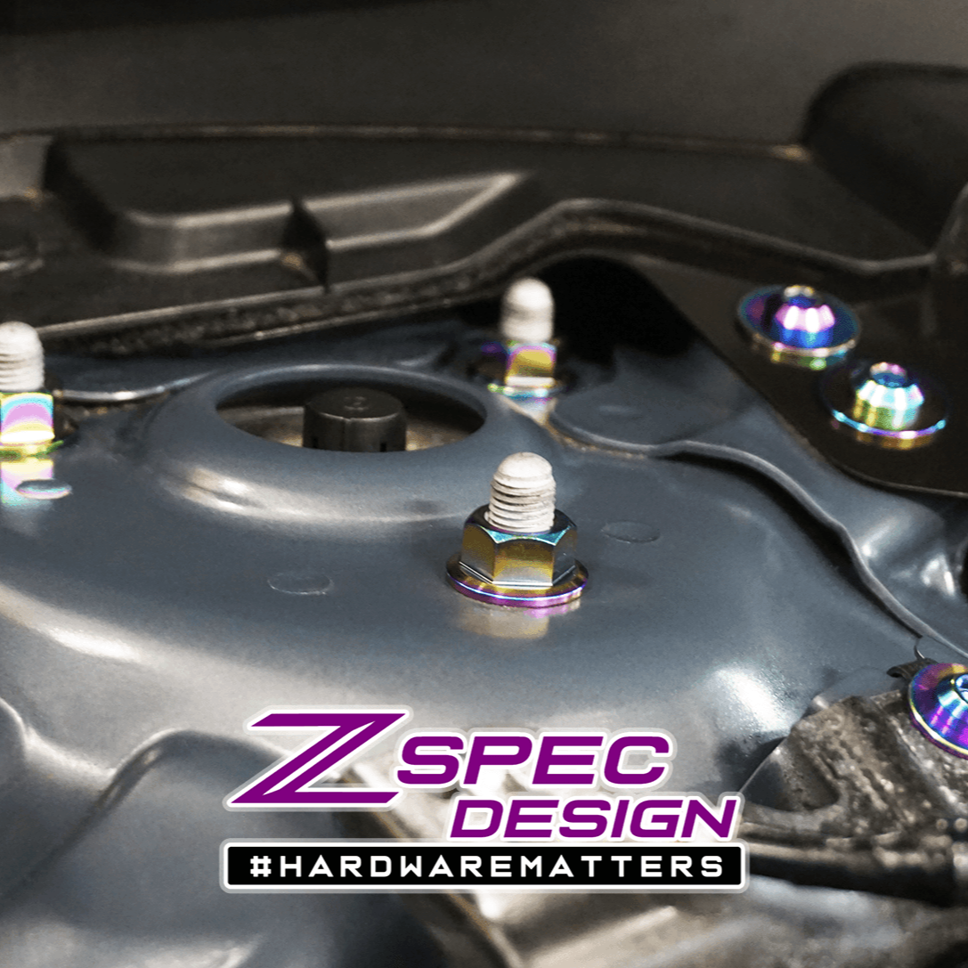 ZSPEC "Stage 2" Dress Up Bolts® Fastener Kit for '16-23 Mazda CX-9, Titanium