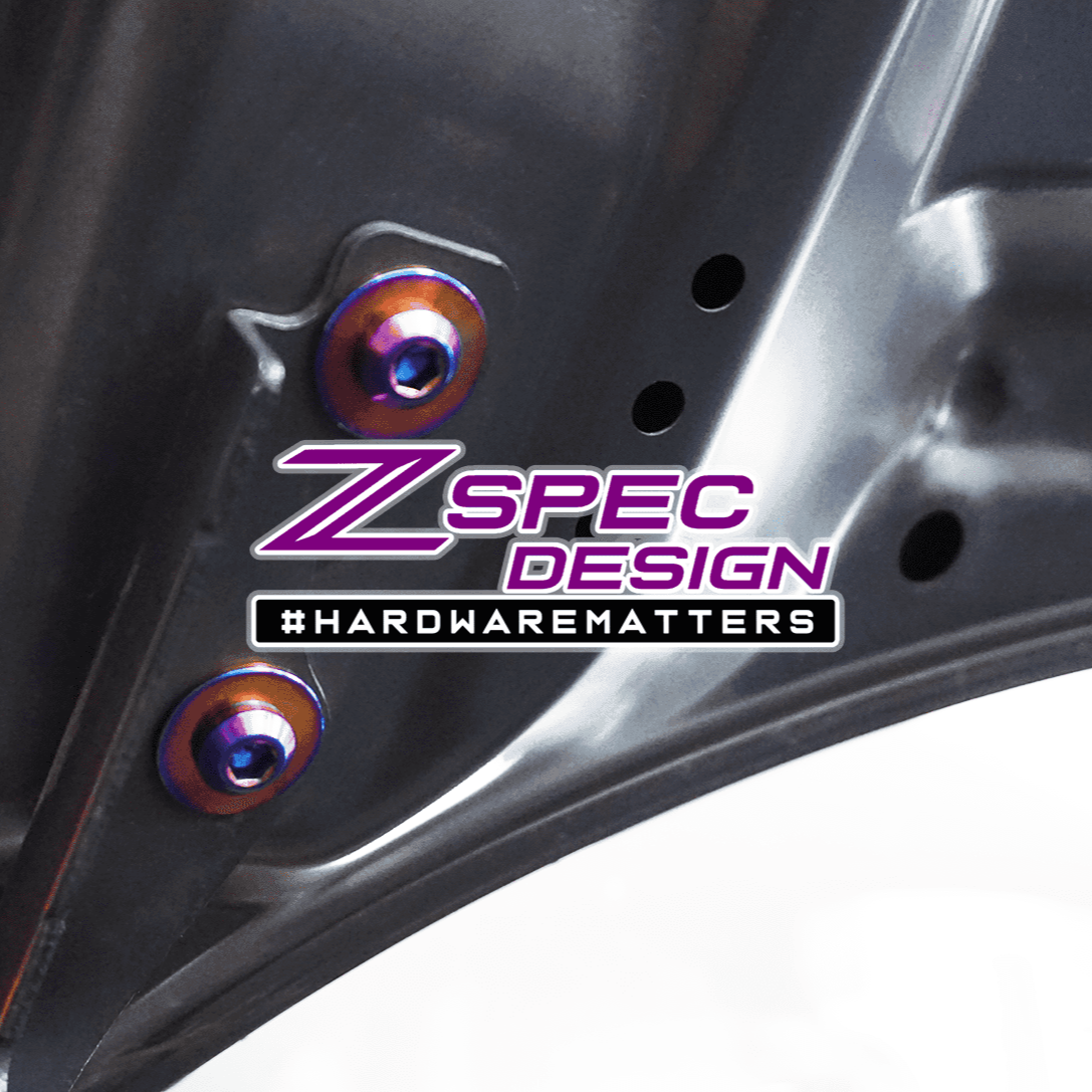 ZSPEC "Stage 2" Dress Up Bolts® Fastener Kit for '16-23 Mazda CX-9, Titanium