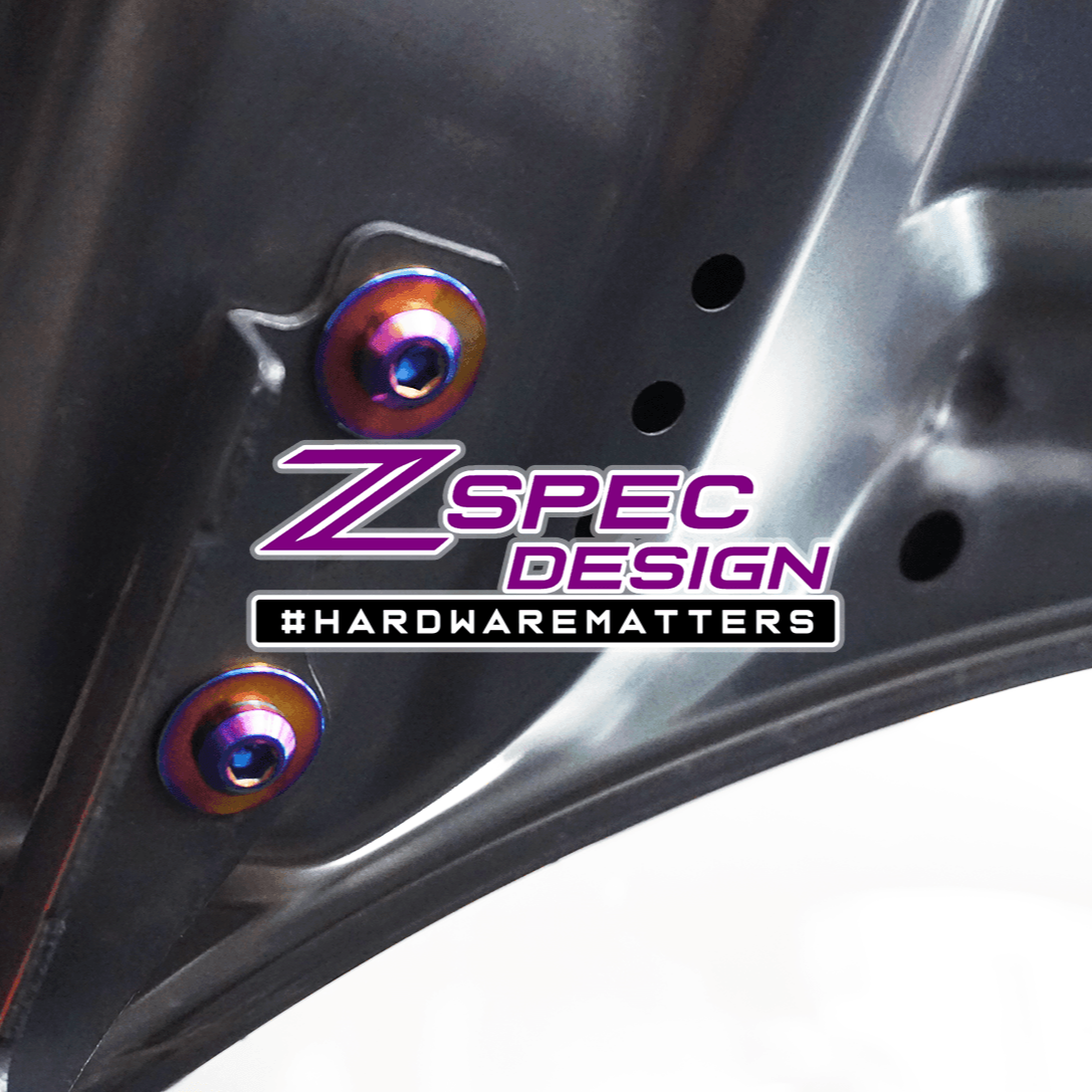 ZSPEC "Stage 2" Dress Up Bolts® Fastener Kit for '17-23 Mazda CX-5, Titanium