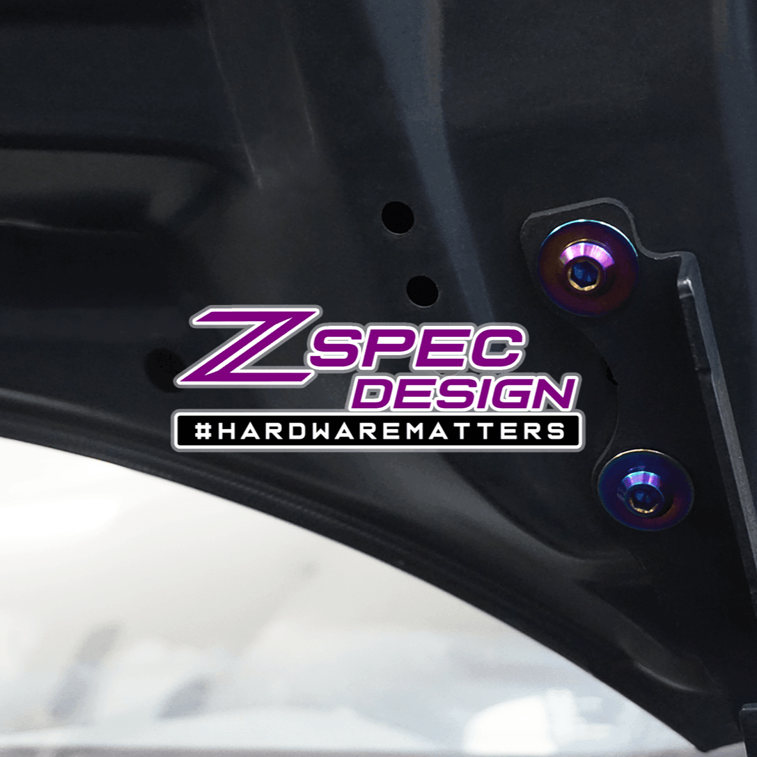 ZSPEC "Stage 2" Dress Up Bolts® Fastener Kit for '17-23 Mazda CX-5, Titanium