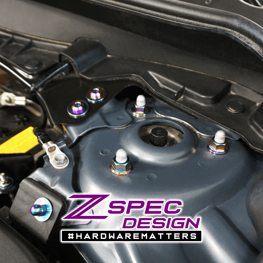 ZSPEC "Stage 2" Dress Up Bolts® Fastener Kit for '17-23 Mazda CX-5, Titanium