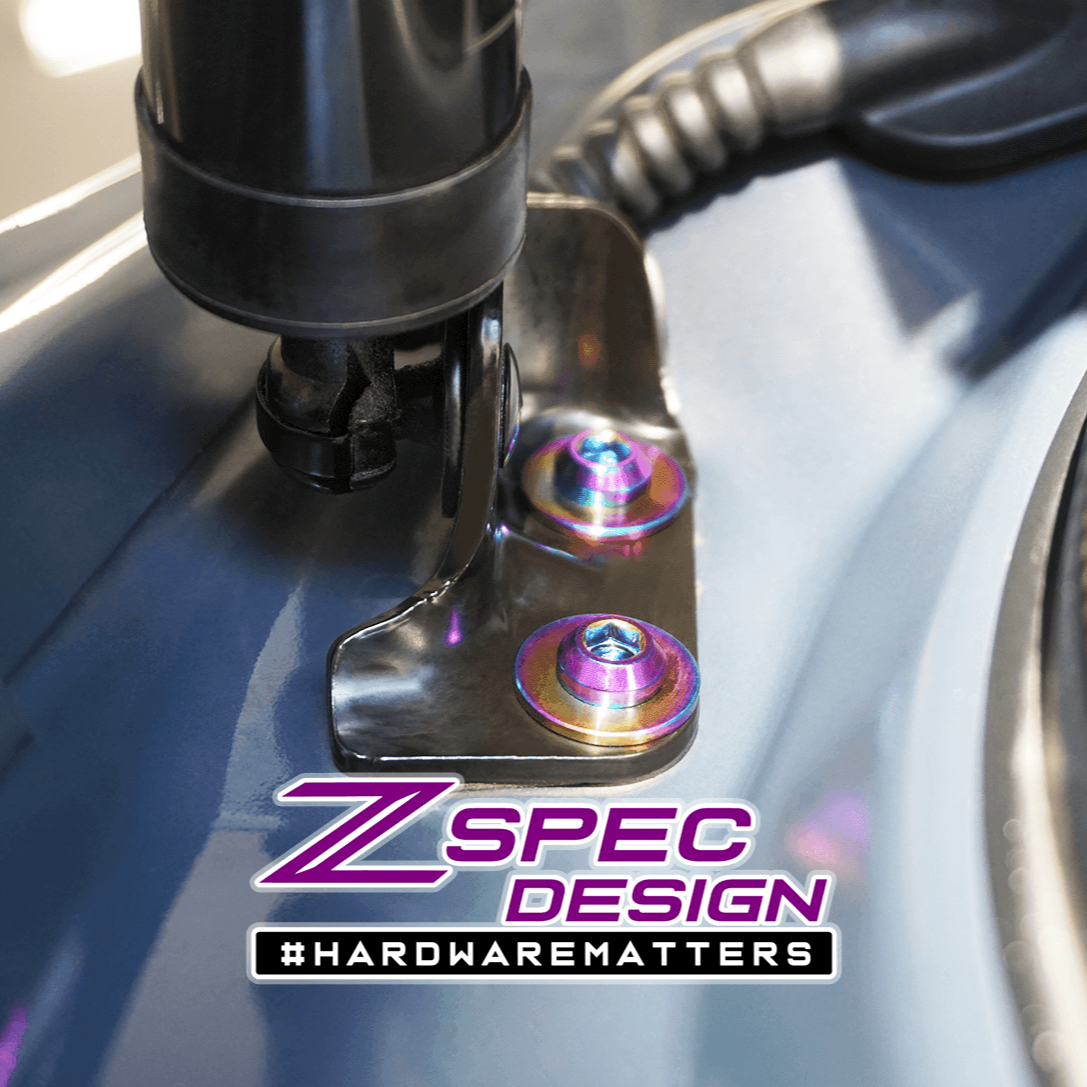 ZSPEC "Stage 2" Dress Up Bolts® Fastener Kit for '17-23 Mazda CX-5, Titanium