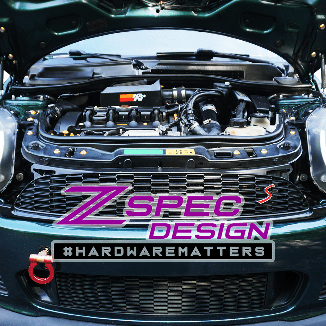 ZSPEC "Stage 3" Dress Up Bolts® Fastener Kit for '06-13 Mini R56 Hatch/Hard-Top, Stainless & Billet