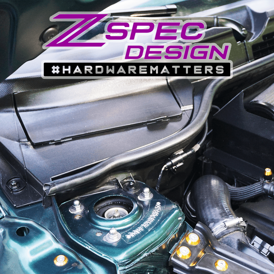 ZSPEC "Stage 3" Dress Up Bolts® Fastener Kit for '06-13 Mini R56 Hatch/Hard-Top, Stainless & Billet
