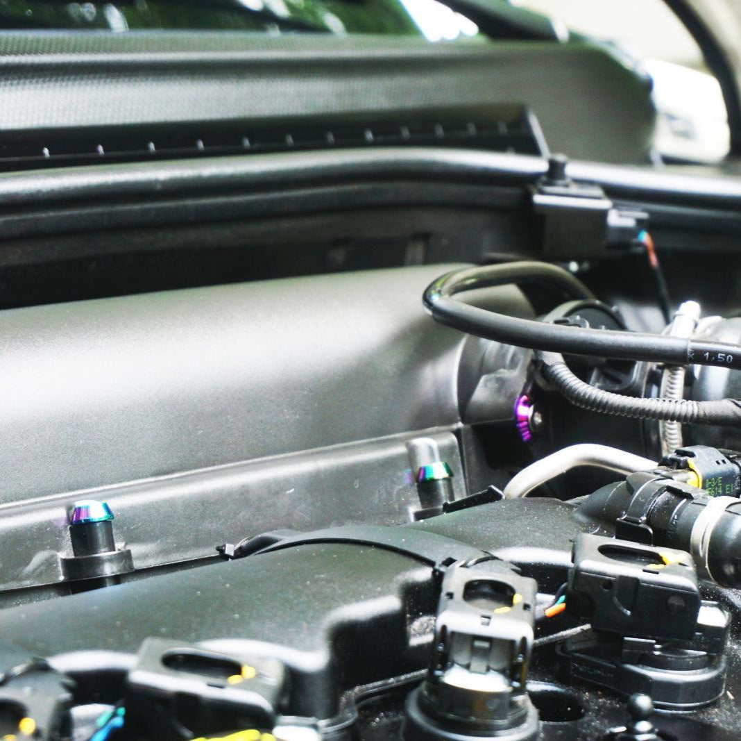 ZSPEC "Stage 3" Dress Up Bolts® Fastener Kit for '09-17 Mini R57 Convertible, Stainless & Billet