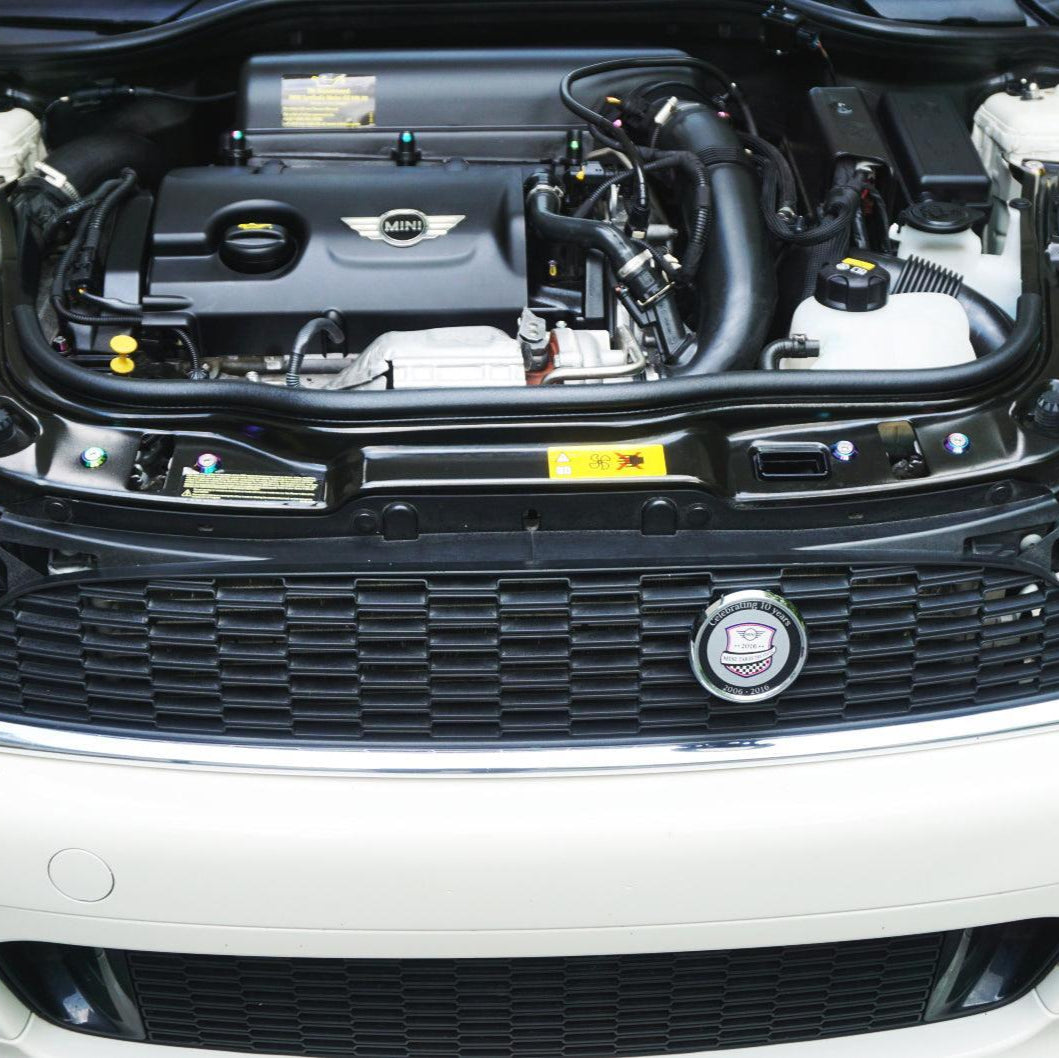 ZSPEC "Stage 3" Dress Up Bolts® Fastener Kit for '09-17 Mini R57 Convertible, Stainless & Billet