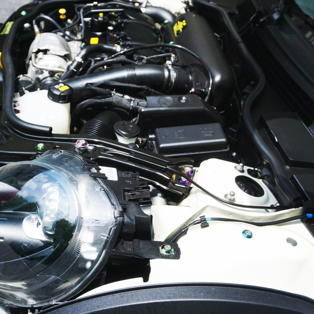 ZSPEC "Stage 3" Dress Up Bolts® Fastener Kit for '09-17 Mini R57 Convertible, Stainless & Billet