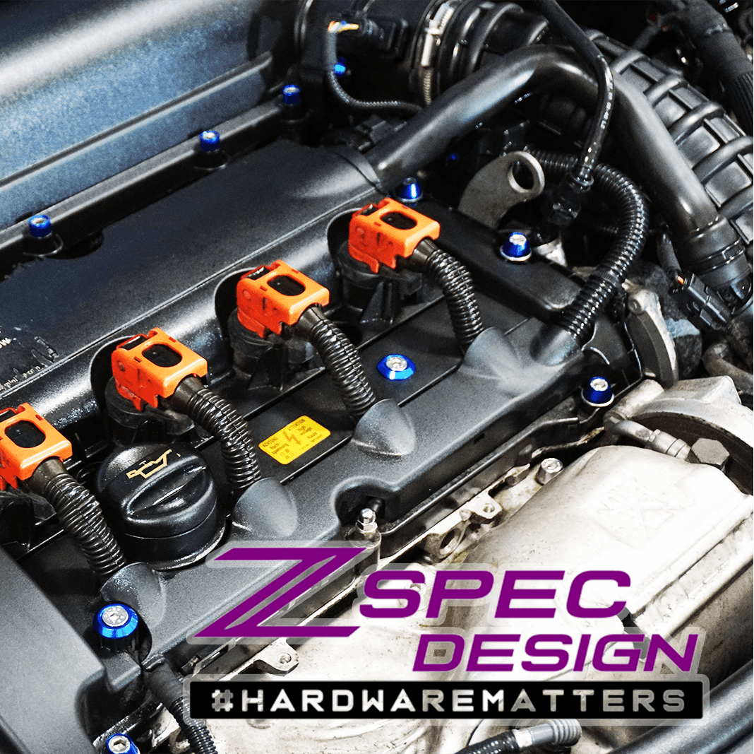 ZSPEC "Stage 3" Dress Up Bolts® Fastener Kit for '07-14 Mini Clubman R55, Stainless & Billet